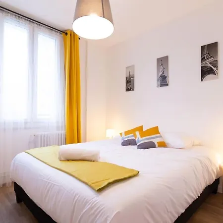 Apartamento Chez Jules - Tram, Bus, 8 Pers., 3Ch, Wifi Villeurbanne Exterior foto